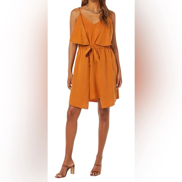 NWT TEREA Women's Elise Double Layer Mini Dress - Picture 3 of 10